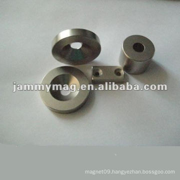 magnet with screw hole